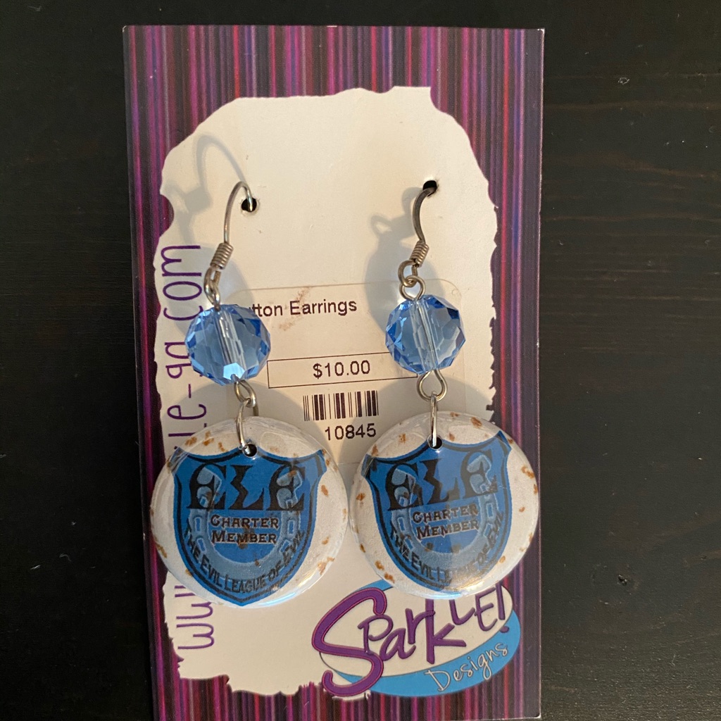 Dr Horrible Ele Earrings Rare Dr Horrible Ele Earrings Rare